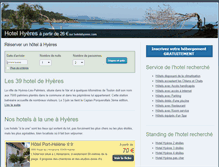 Tablet Screenshot of hotelahyeres.com